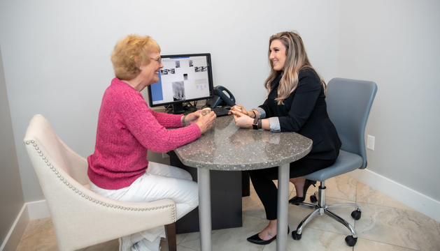 implant dentures patient in Destin