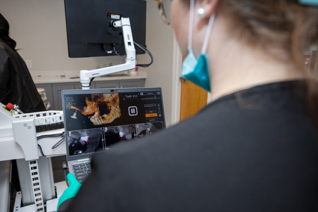 YOMI robotic dental surgery at Smileology in Crestview, Destin, and Niceville